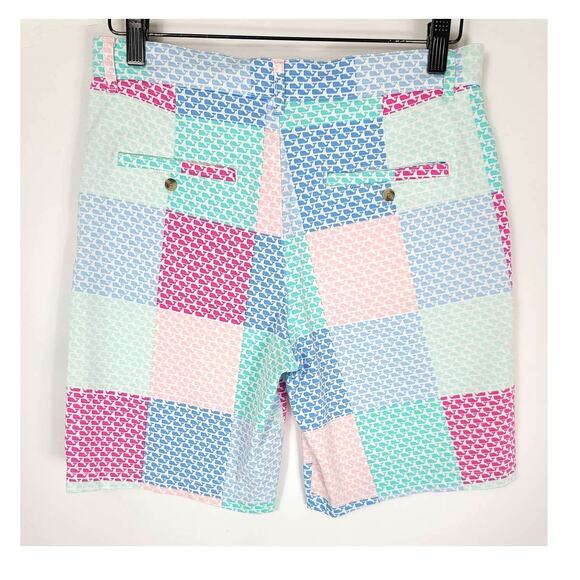 Vineyard Vines Target Patchwork Whale Shorts - Picture 3 of 5